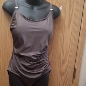 Calvin Klein Brown One Piece Swimsuit